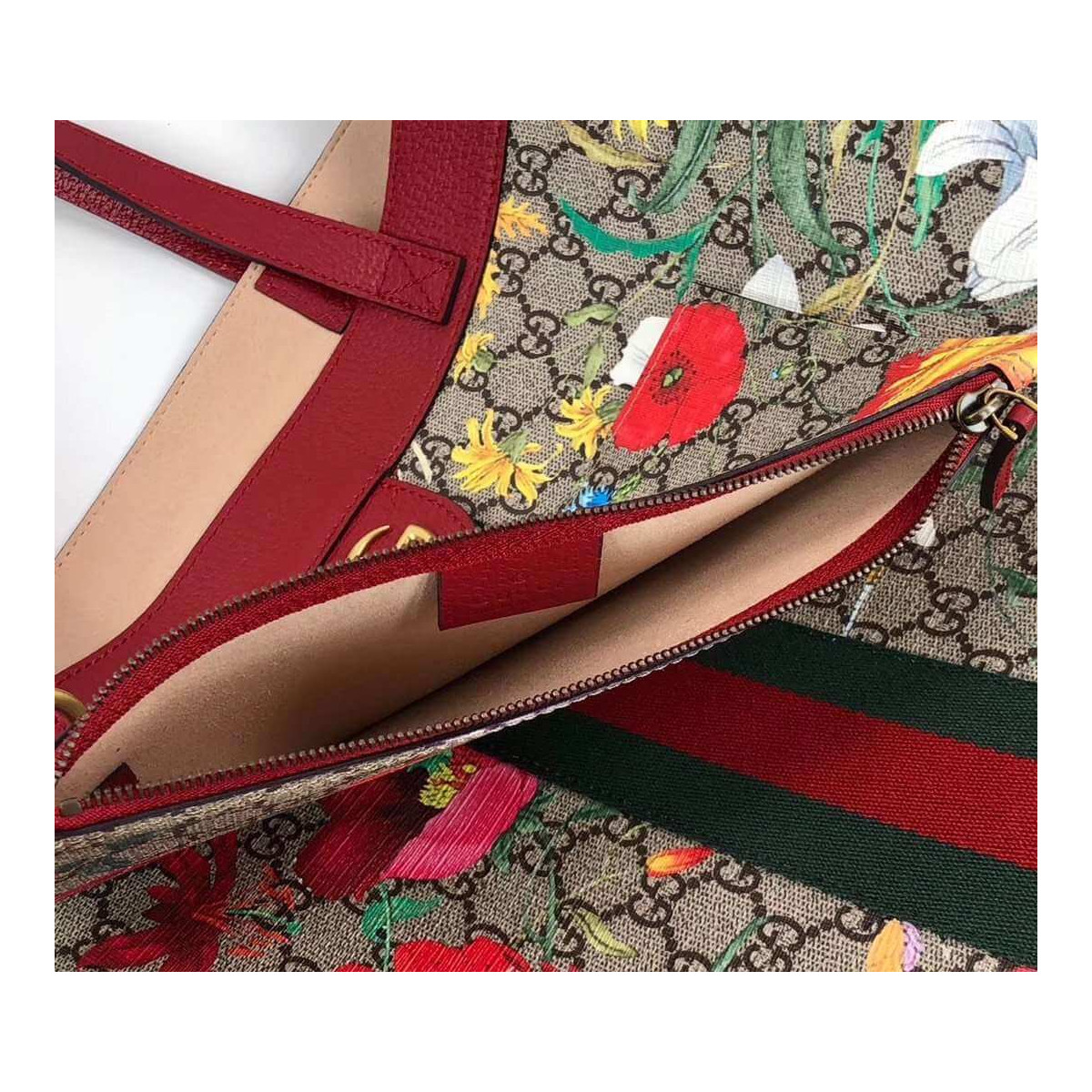 Gucci Ophidia GG Flora Medium Tote 547947