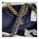 Chanel 19 Large Velvet Flap Bag AS1161