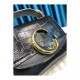 Chloe C Mini Bag In Embossed Croco A873