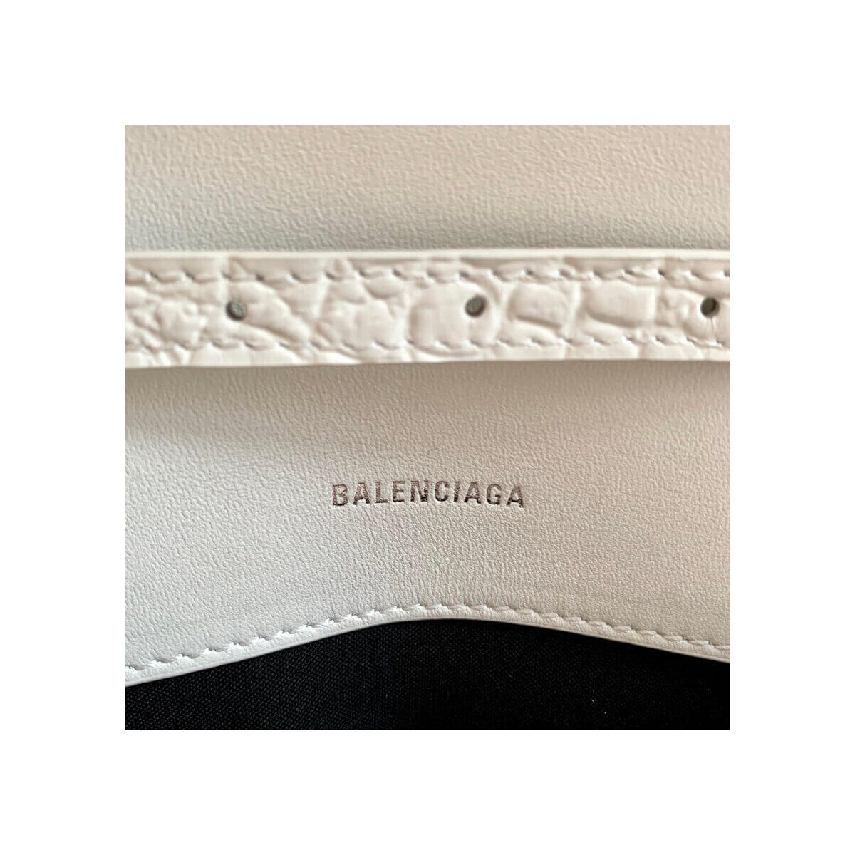 Balenciaga Croc Small B. Bag