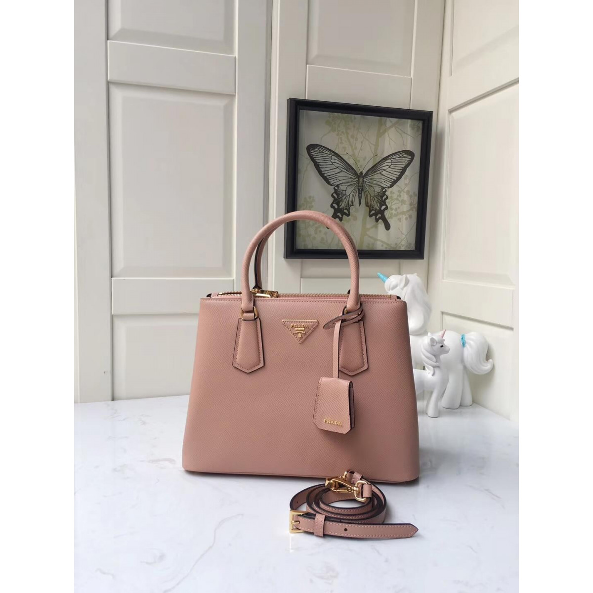 Prada Galleria Saffiano Leather Bag 1BA232