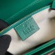 Gucci Horsebit 1955 Small Shoulder Bag 602204 Green Leather