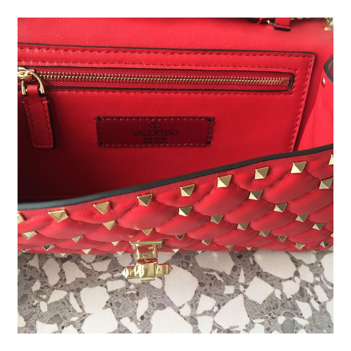 Valentino Rockstud Spike Chain Bag 0137