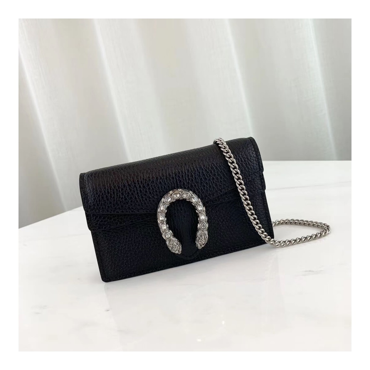 Gucci Dionysus Leather Super Mini Bag 476432