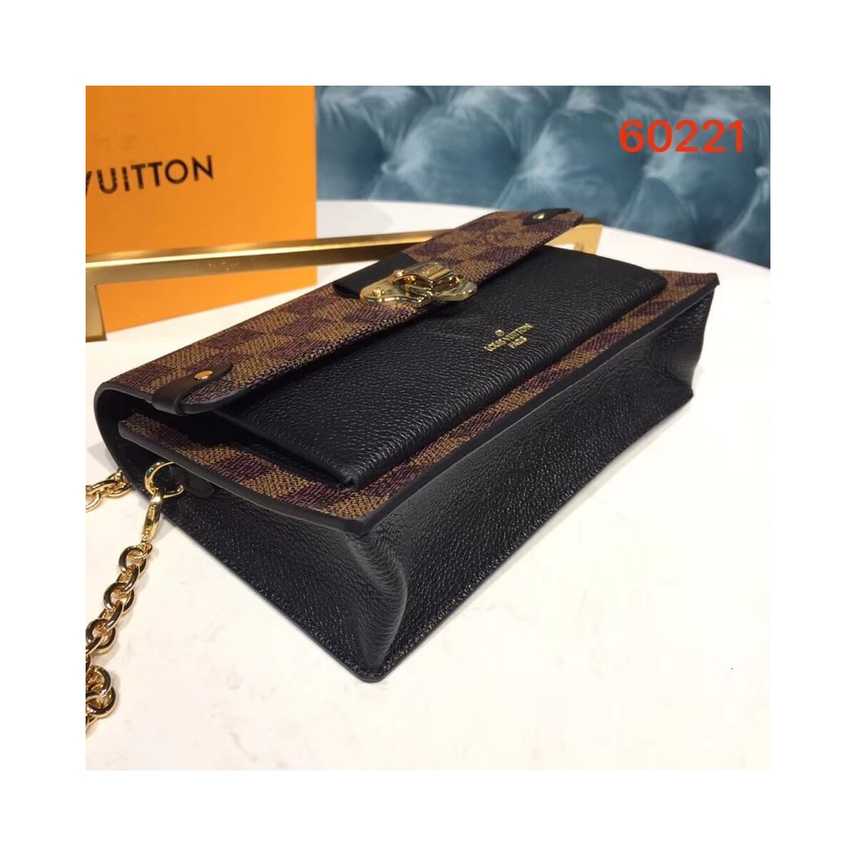 Louis Vuitton Vavin Chain Wallet N60237 N60221 N60222