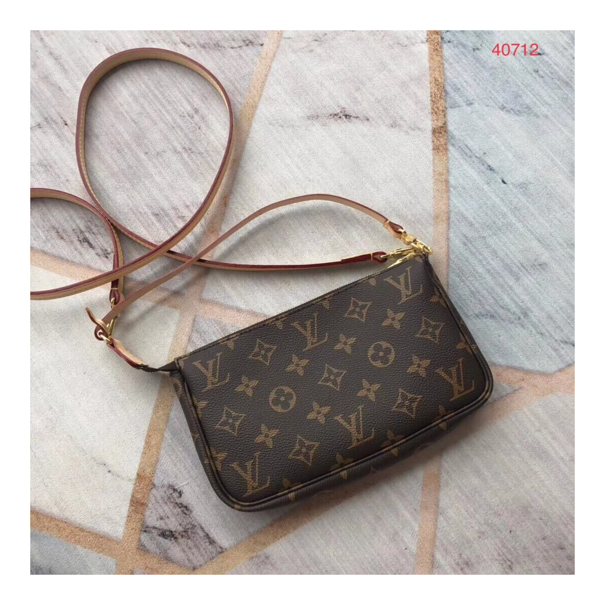 Louis Vuitton Monogram Canvas Pochette Accessoires M40712/M51980