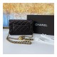 Chanel WOC With CC Details On Strap AP1450 in Lambskin