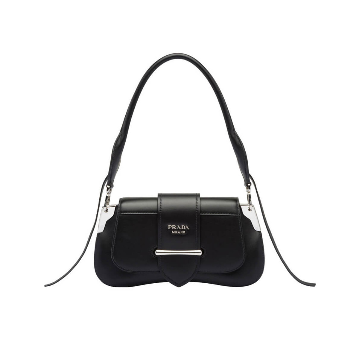 Prada Sidonie Leather Shoulder Bag 1BD168