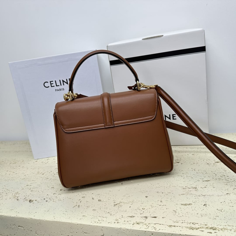 Celine Small 16 Bag In Satinated Calfskin 188003