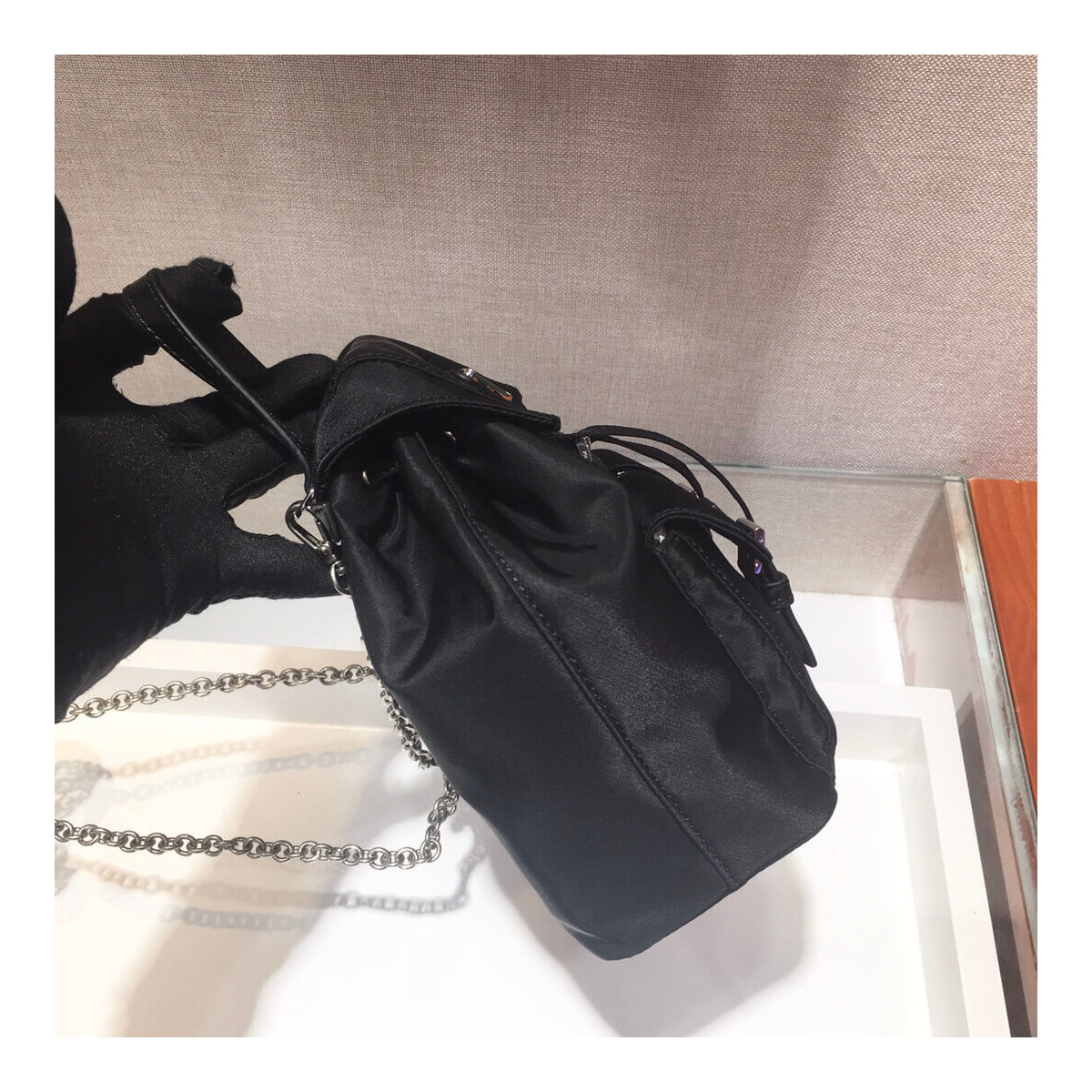 Prada Nylon Mini Backpack 1BH029