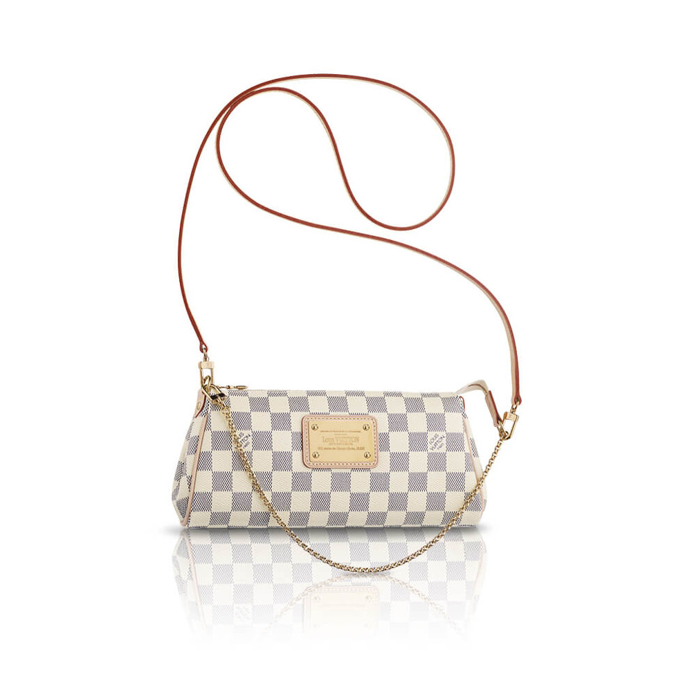 Louis Vuitton Damier Azur Canvas Eva Clutch N55214