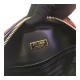 Prada Saffiano and Crocodile Leather Odette Bag 1BH123