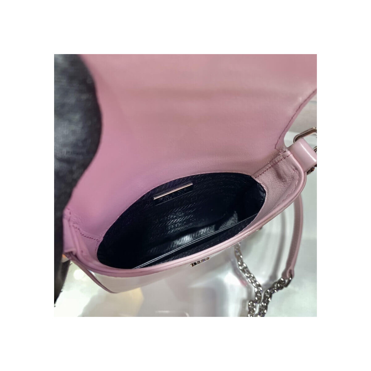 Prada Brushed Leather Mini-Bag 1BH185