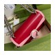 Gucci Dionysus Small Shoulder Bag 400249 Red and Pink Leather