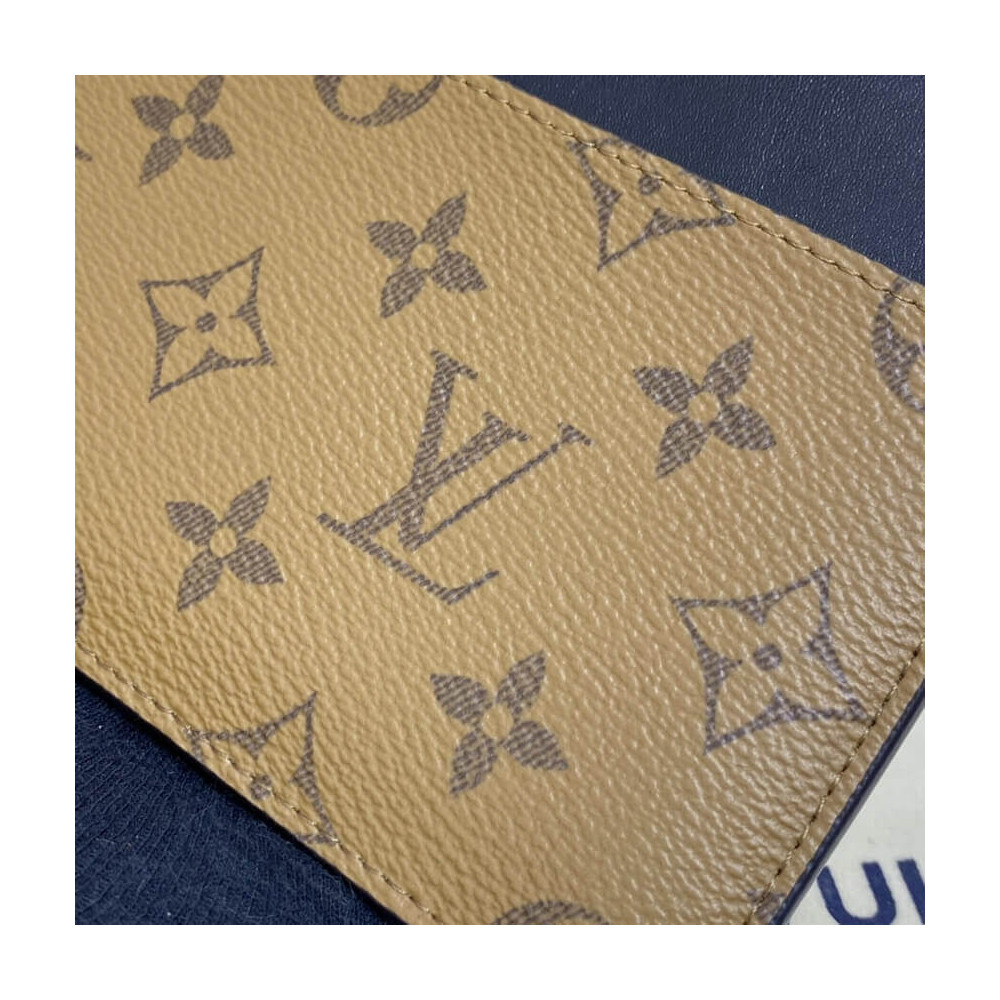 Louis Vuitton Monogram Reverse Slim Purse M80390