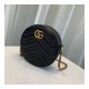 Gucci GG Marmont Mini Round Shoulder Bag 550154