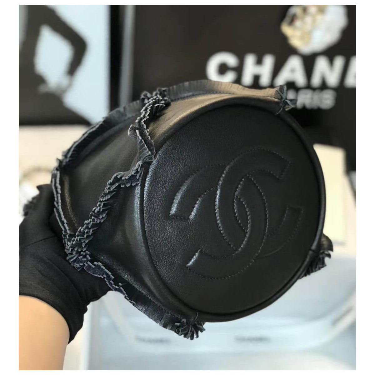 Chanel Drawstring Bag AS1503