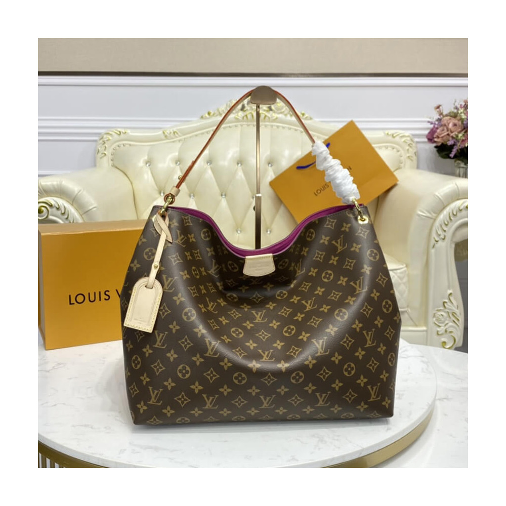 Louis Vuitton Monogram Graceful MM M43703 M43704