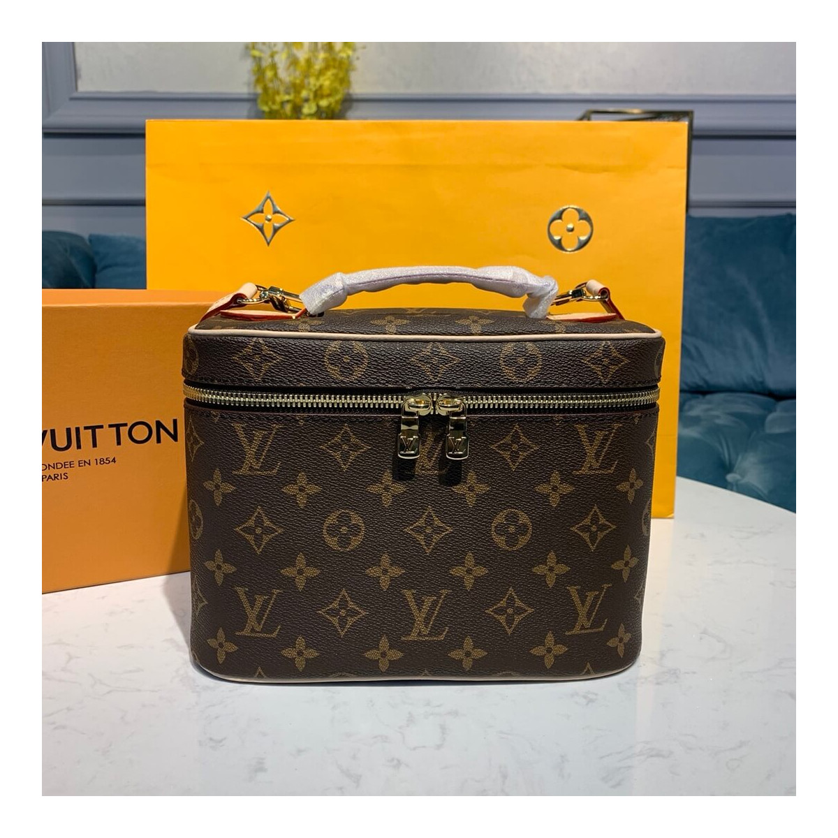 Louis Vuitton Monogram Canvas Nice Cosmetic BB M42265