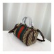 Gucci Vintage Web Original GG Boston Bag 269876 Coffee