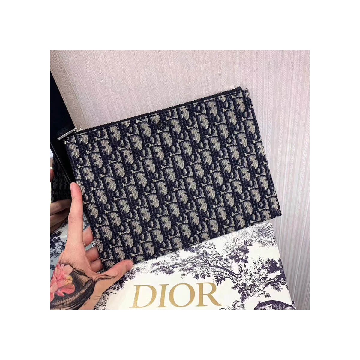 Christian Dior Oblique Pouch 2OBC