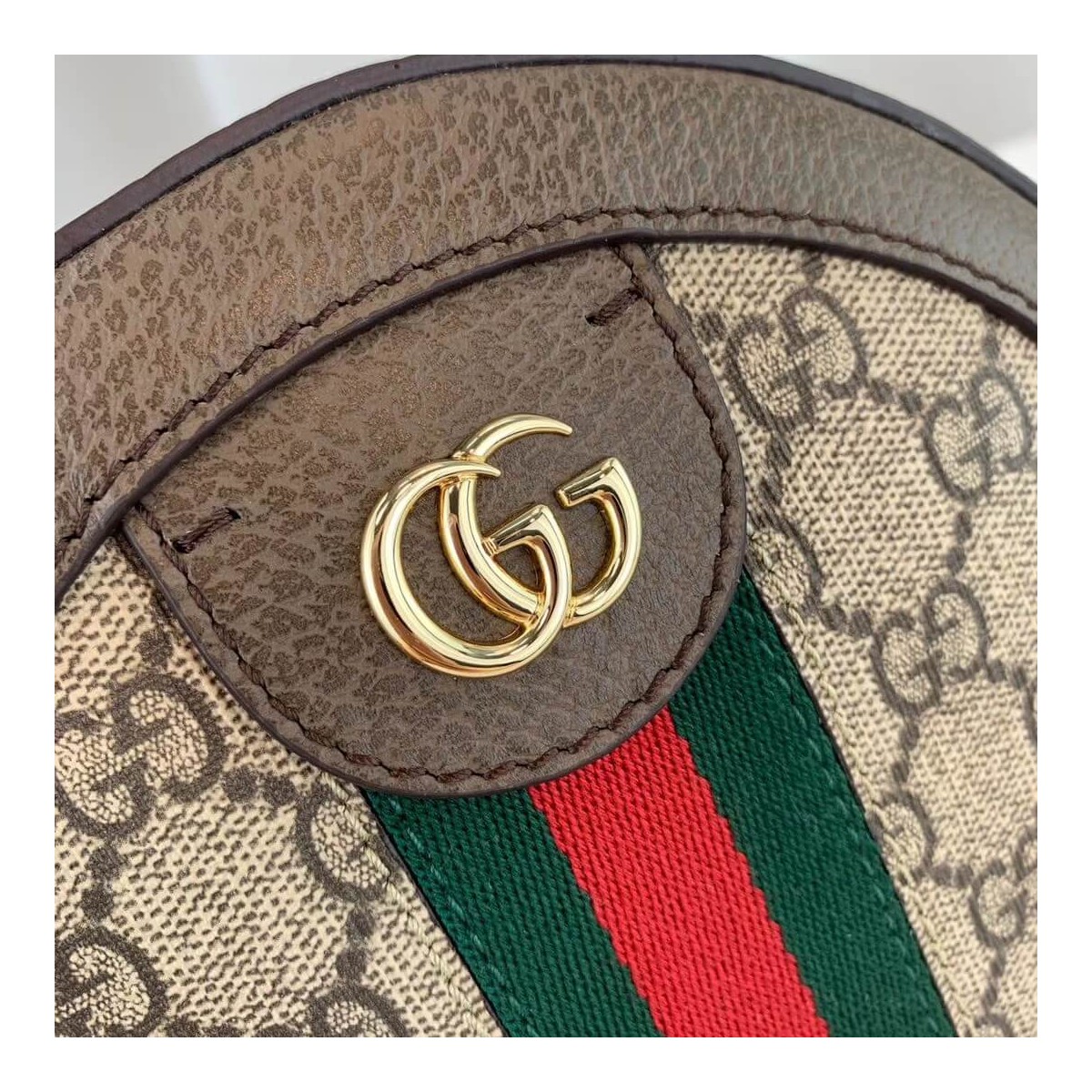 Gucci Ophidia Mini GG Round Shoulder Bag 550618