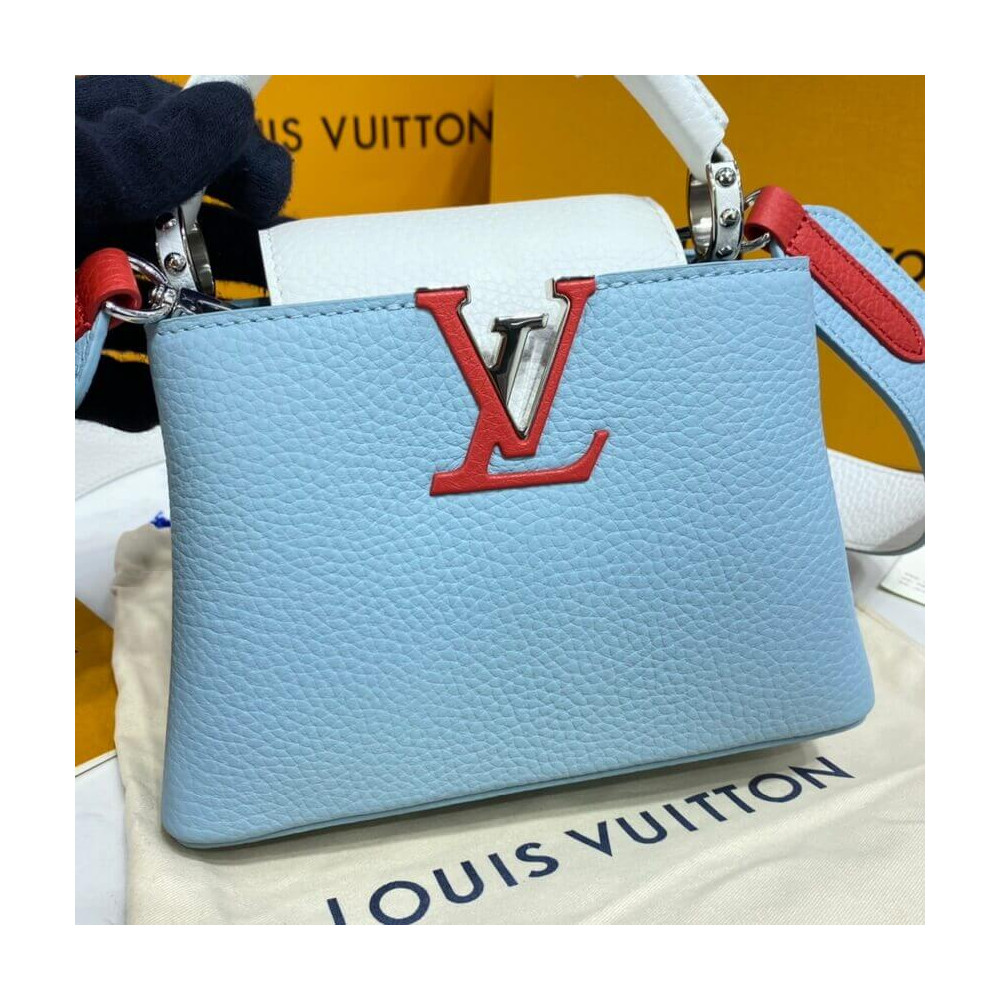 Louis Vuitton Taurillon Leather Capucines Mini M57519