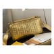 Fendi Baguette Golden Leather Bag 8BR60