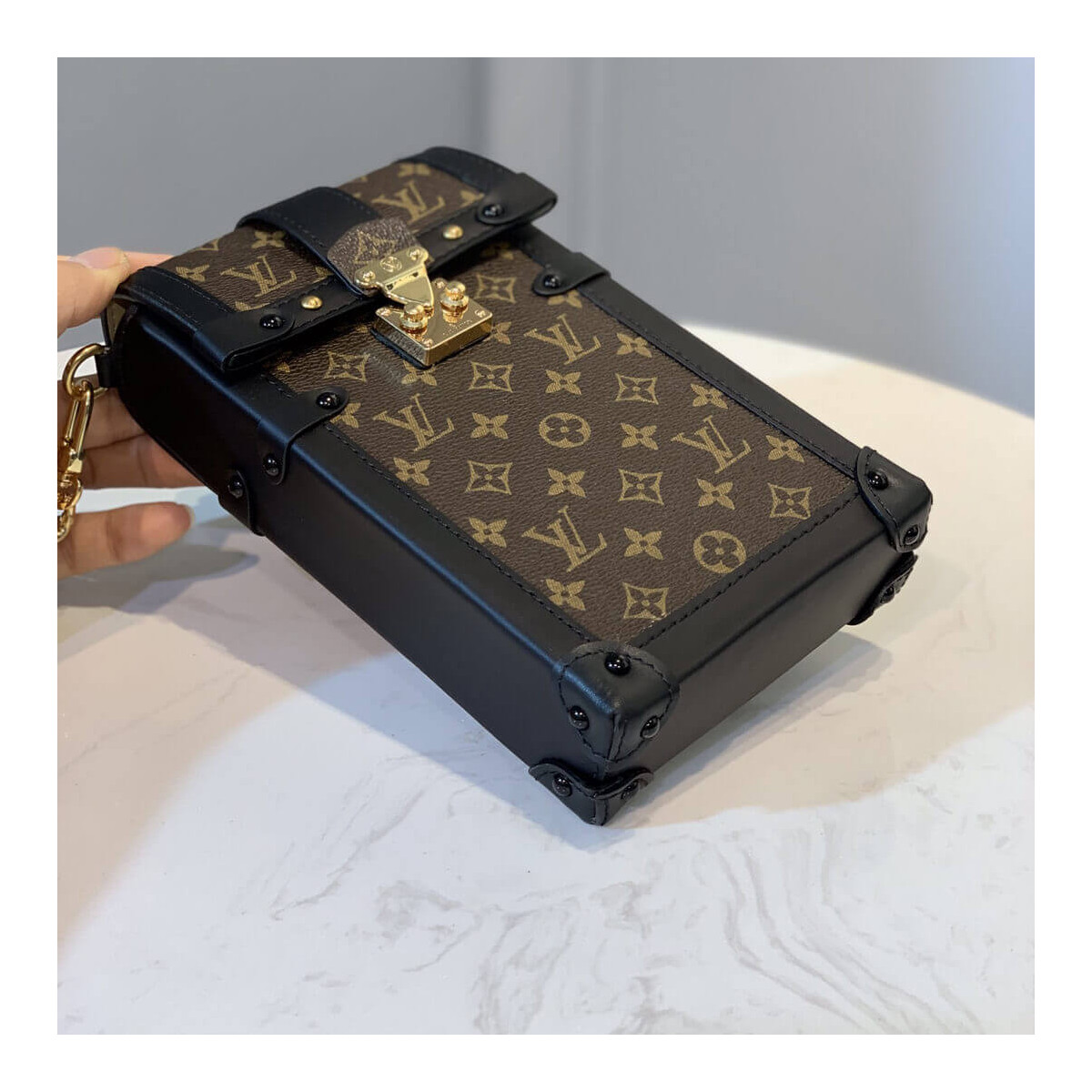 Louis Vuitton Vertical Trunk Pochette M63913