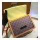 Louis Vuitton Printed Calf Leather Dauphine MM M55452