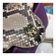 Louis Vuitton Taurillon And Python Leather Capucines Mini N97075