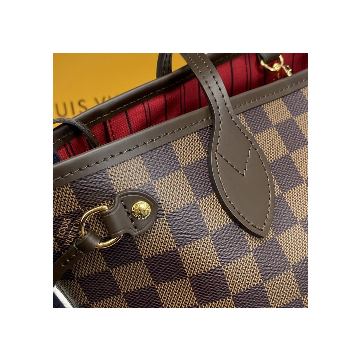 Louis Vuitton Damier Ebene Neverfull PM N41359