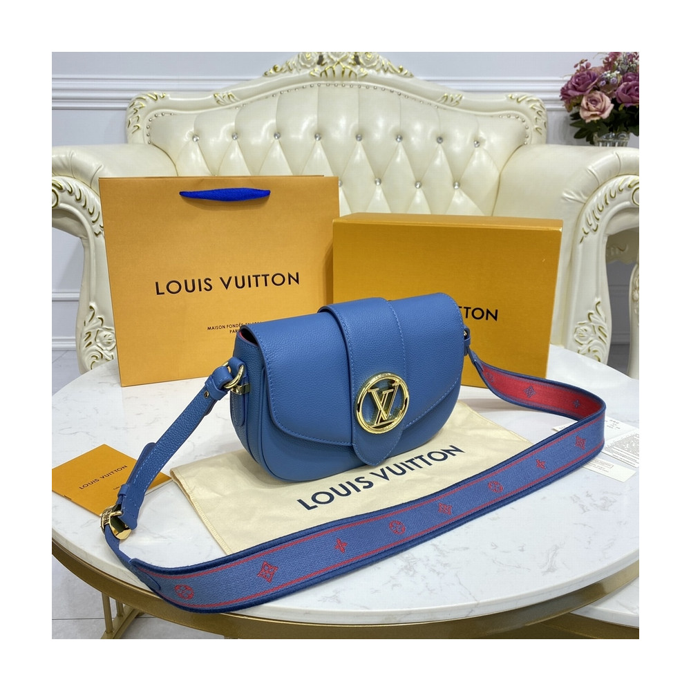 Louis Vuitton LV Pont 9 Soft MM M58967 Blue