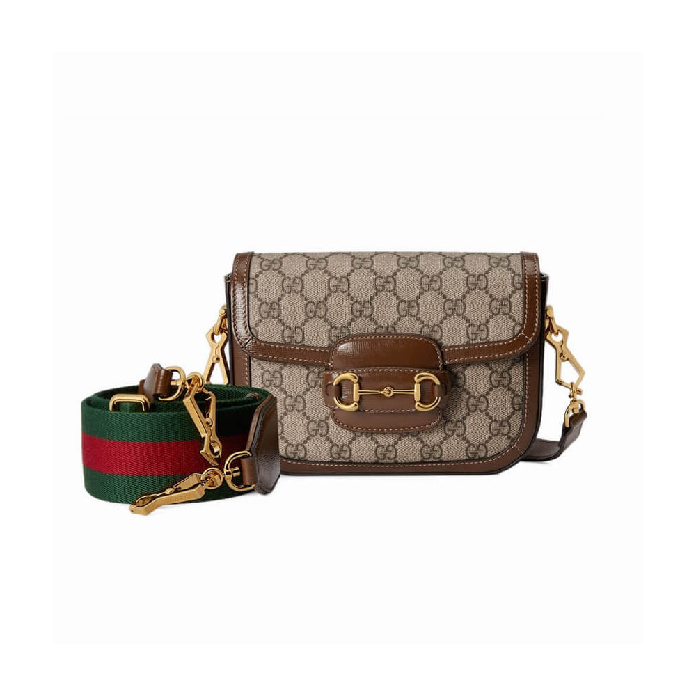 Gucci Horsebit 1955 Mini Bag in GG Supreme 658574