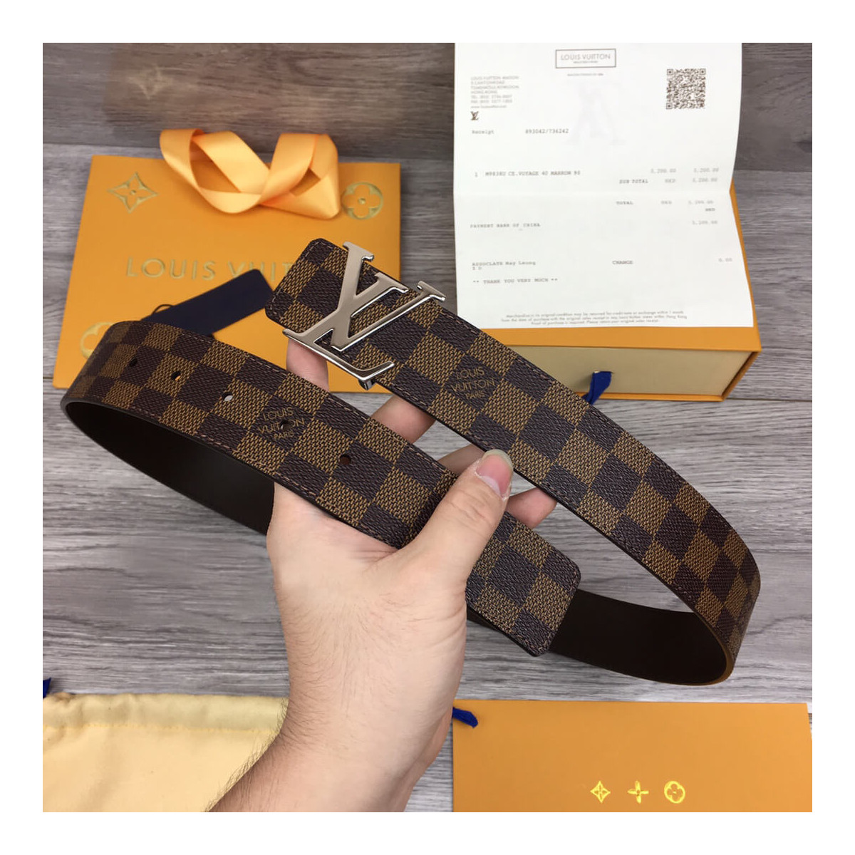 Louis Vuitton Initiales 40mm Belt M0212