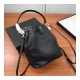 Prada Duet Leather Shoulder Bag 1BH038