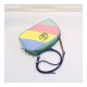 Gucci GG Marmont Small Shoulder Bag In Pastel And Rainbow 447632