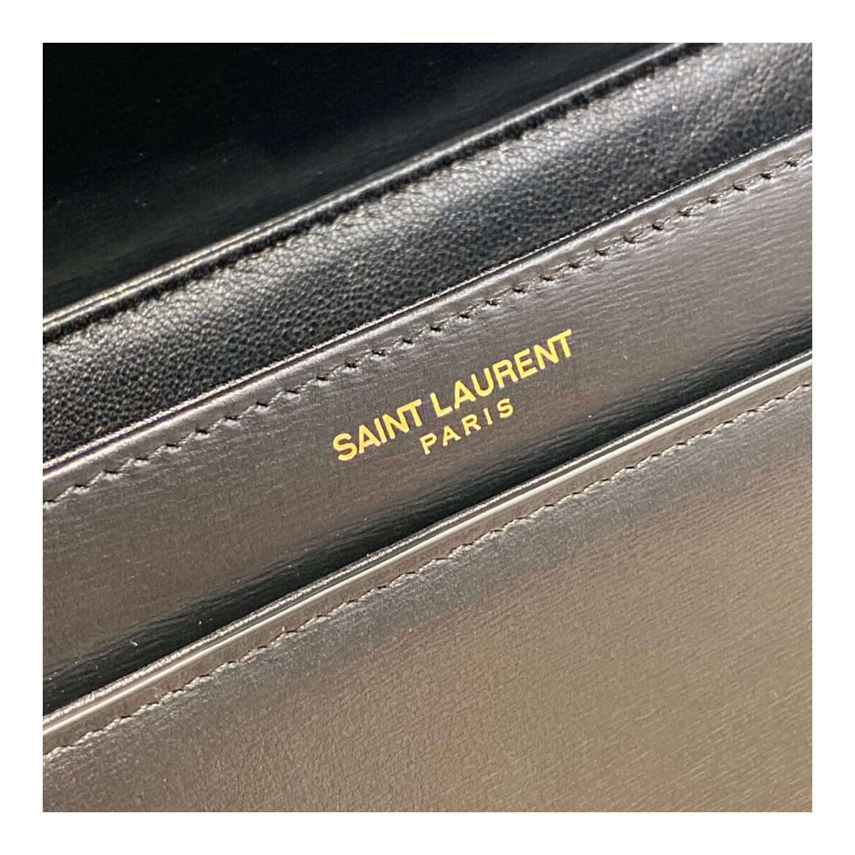 Saint Laurent YSL Solferino Medium Satchel In Box Leather 634305