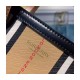 Burberry Logo and Stripe E-canvas Portrait Tote Bag 80224761