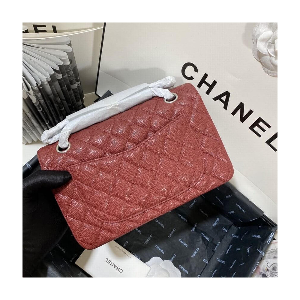 Chanel Small Classic Double Flap Bag A01113 Caviar Calfskin