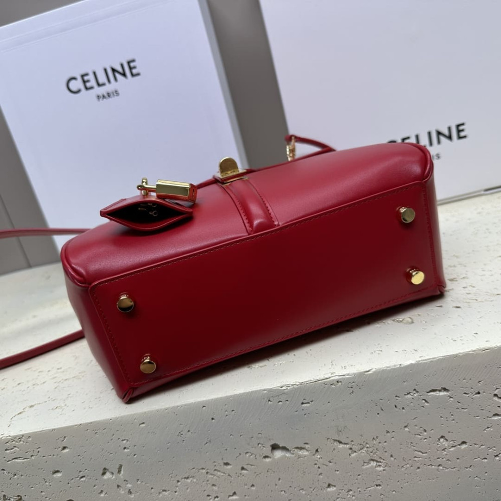 Celine Small 16 Bag In Satinated Calfskin 188003