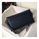 Celine Micro Belt Bag In Grained Calfskin 189153 Navy Blue