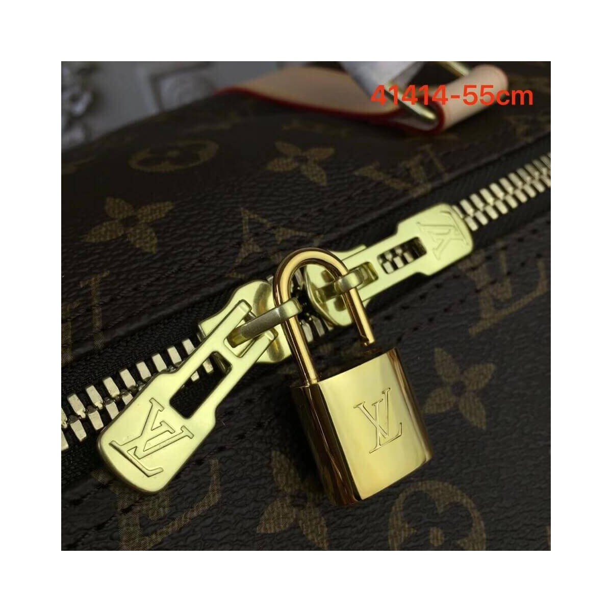 Louis Vuitton Monogram Canvas Keepall Bandouliere 55 M41414