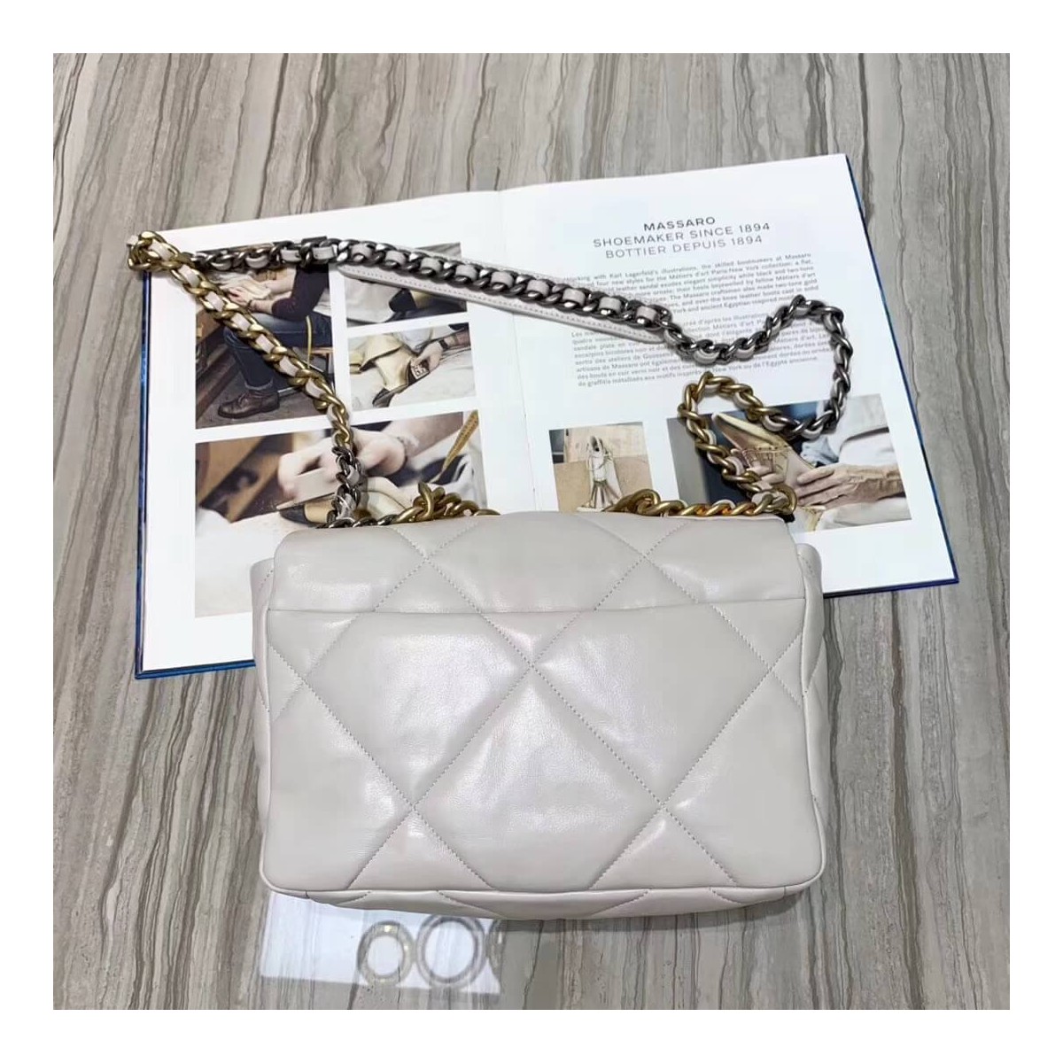 Chanel 19 Lambskin Flap Bag AS1160