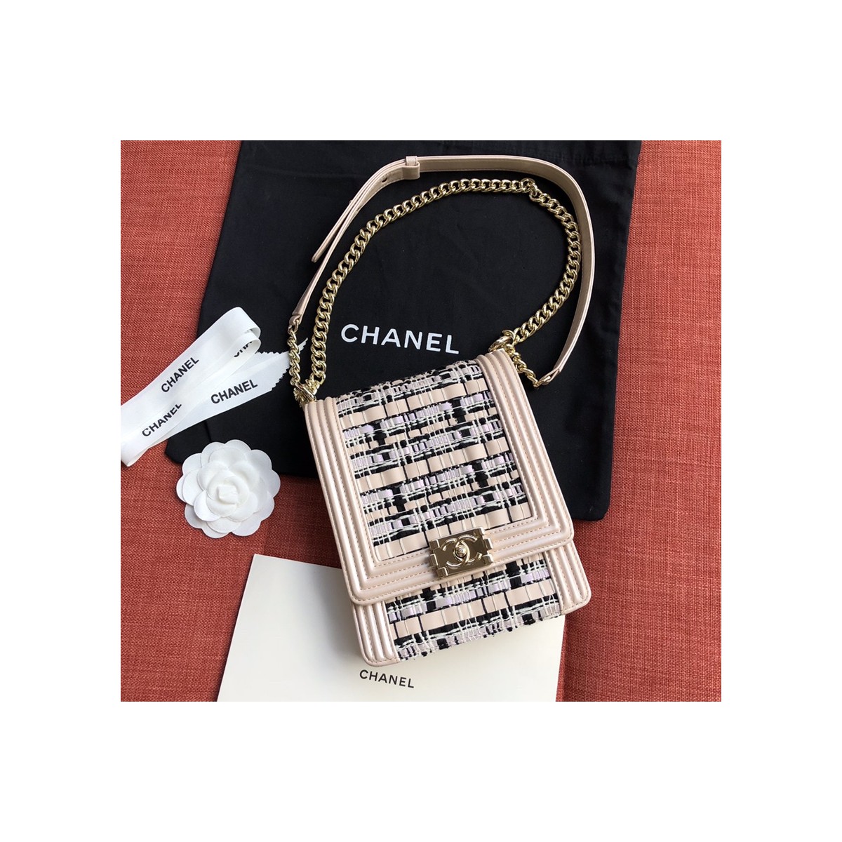 Chanel Boy Chanel Handbag AS0130