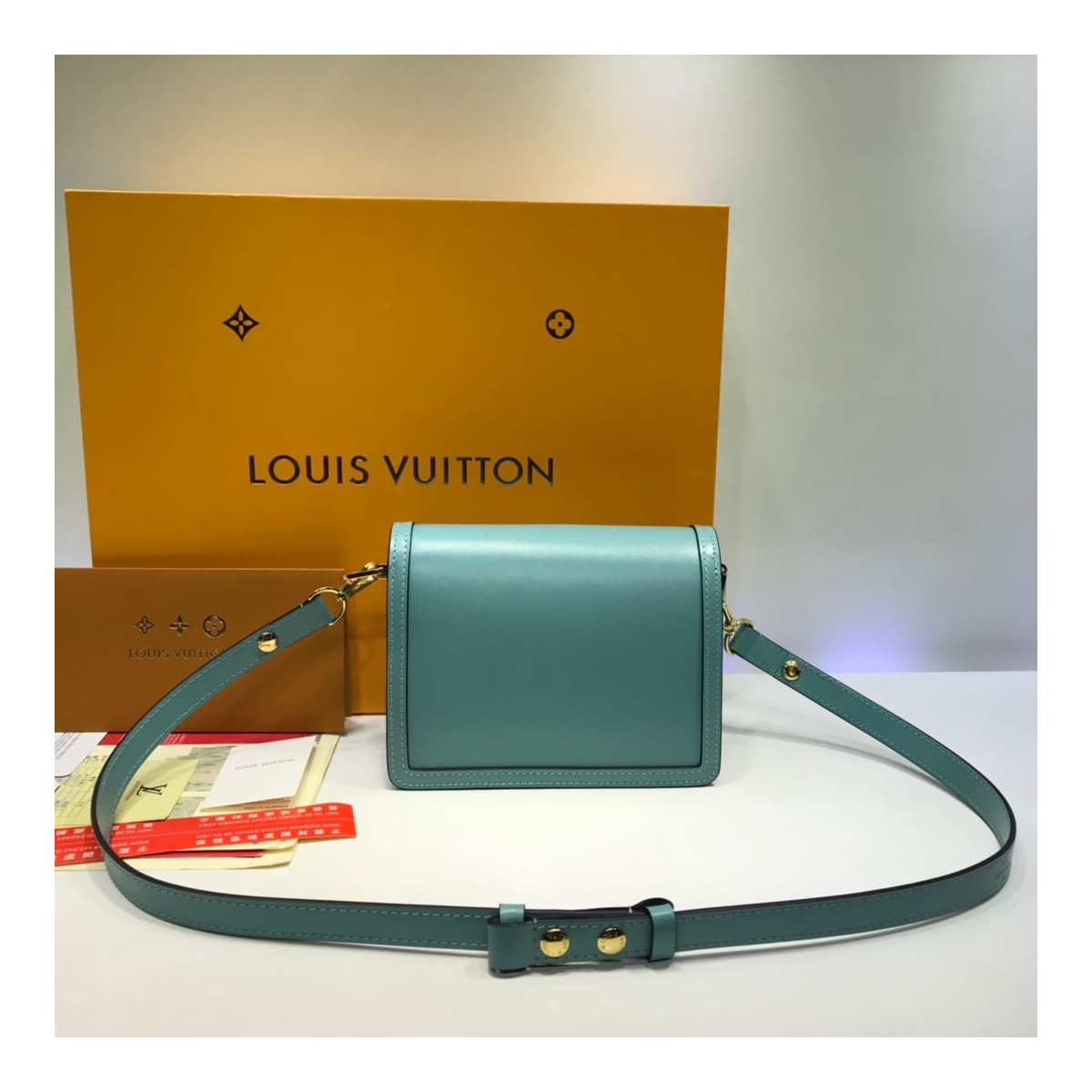 Louis Vuitton Smooth Calfskin Leather Mini Dauphine M55836 M55837