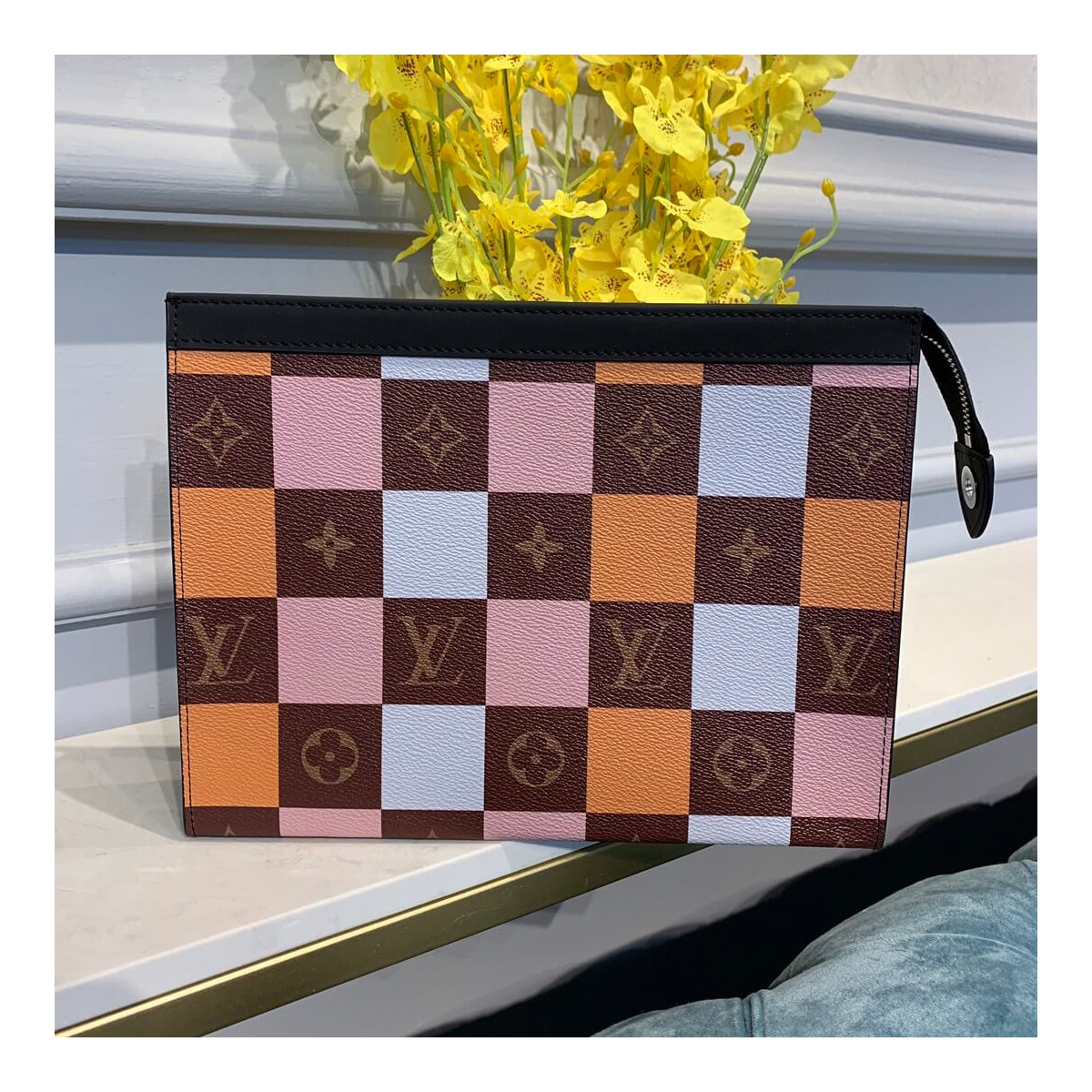 Louis Vuitton Monogram Canvas Pochette Voyage MM M61692C