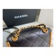 Chanel Lambskin Kiss-Lock Clasp Bag AS1886