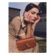 Celine Triomphe Shoulder Bag In Natural Calfskin 194143