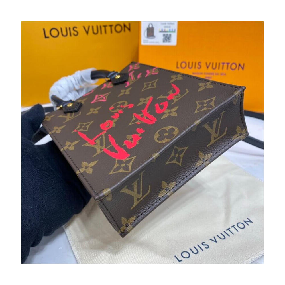 Louis Vuitton Signature Drawn Petit Sac Plat M80839